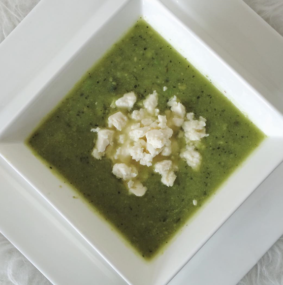 Recept: Courgette avocado soep